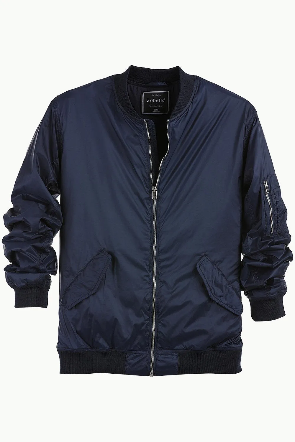 Lightweight Navy Bomber Jacket